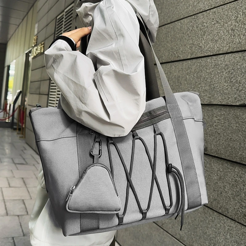 

Casual Solid Colors Oxford Zipper Large Capacity Travel Bags 2026 Hot on Sale Sweet Durable Leisure Sport Handbags for Unisex