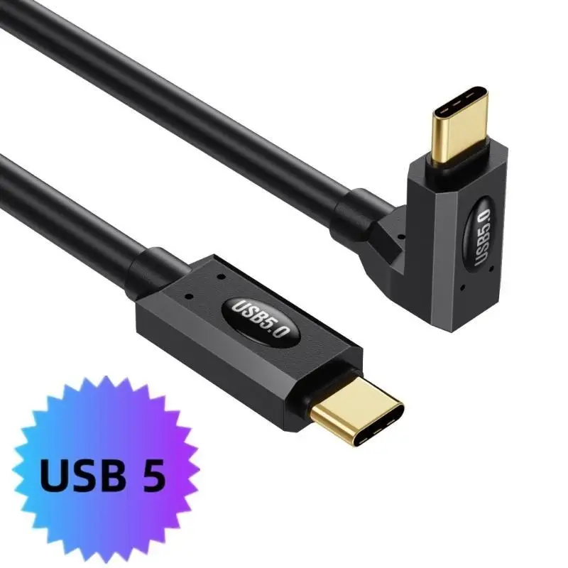 

Y1UB 240W USB5.0 Cable 80Gbps Data Transfer 16K@60Hz Video Display Cable USB C Data Transfer Fast Charging Cable for Phone
