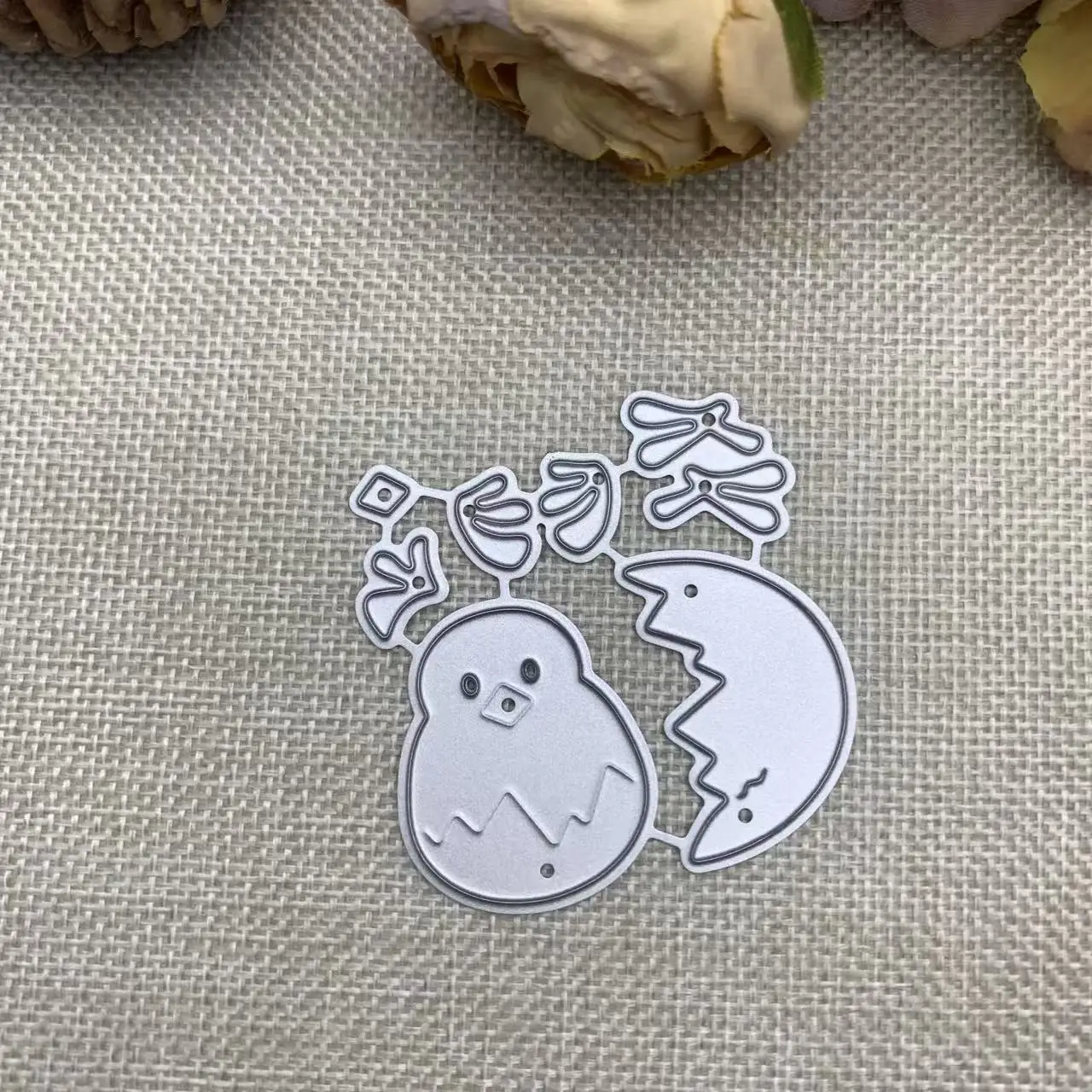 Easter Chick Broken Egg Metal Cutting Dies DIY Scrapbook Card Making Embossing Craft Die Cut Stencil