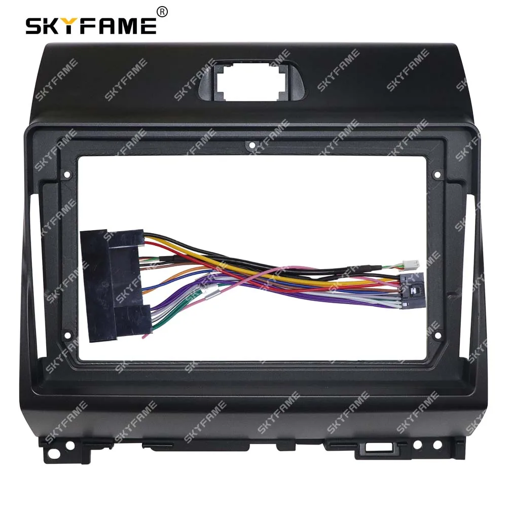 SKYFAME Car Frame Fascia Adapter Android Radio Dash Fitting Panel Kit For KIA Ray