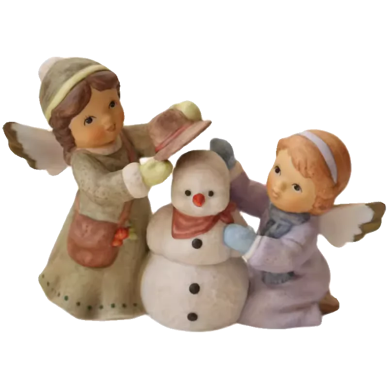 German antique doll ceramic handmade doll porcelain doll statue angel decorative ornament