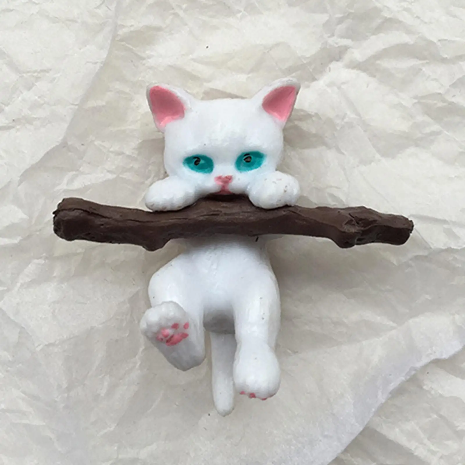 Branch Cat Car Pendant Resin Pendant Car Interior Decoration Gifts Supplies