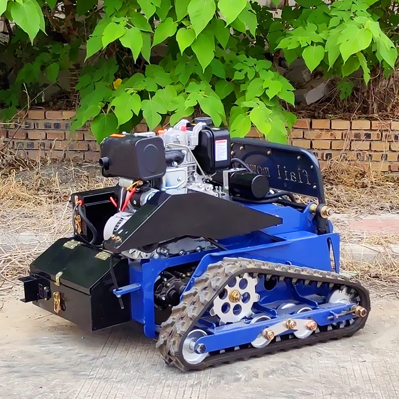 Customized CE EPA Generator Robot New System Industrial Controller Automatic Lawn Mower Remote Control Crawler Lawn Mower