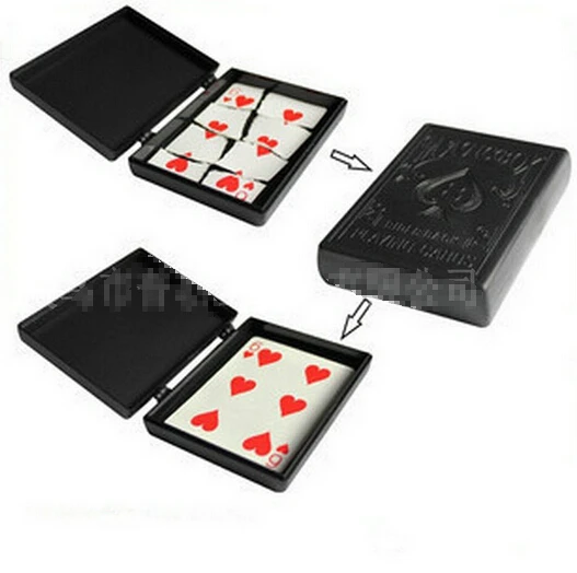 Recoverable Broken Paper Restore Box Card Magic Tricks Stage Close Up illusions Mentalism Accessories Toys YH110