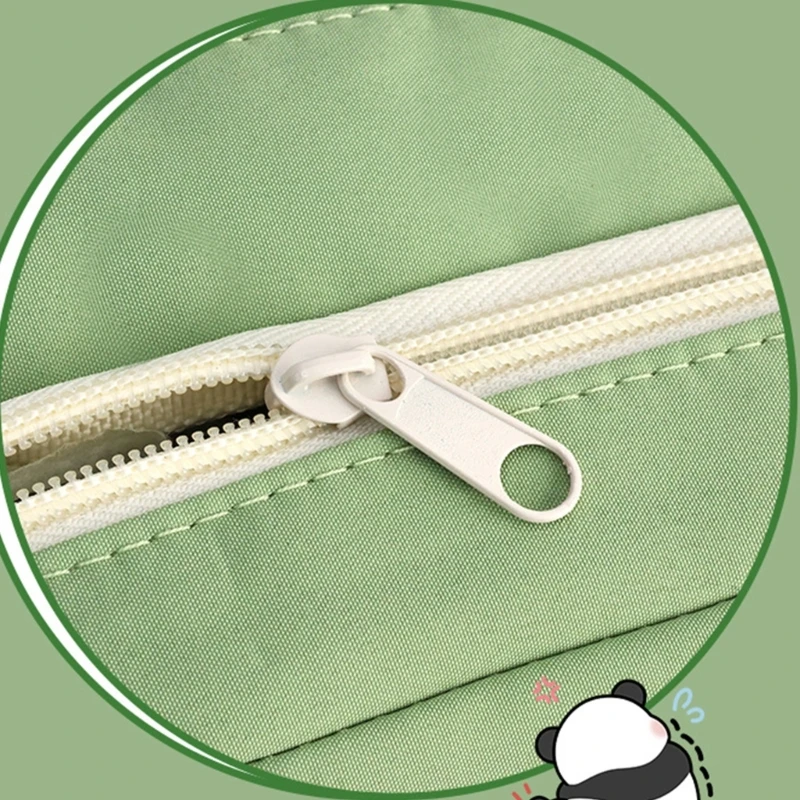 Пенал большой емкости, сумка для карандашей, настольный органайзер, сумка для хранения канцелярских принадлежностей с молниями и