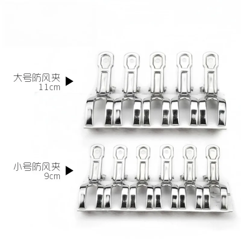 Suitable for Stainless Steel Clips, Clotheslines, and Large Clips for Drying Blankets, Windproof