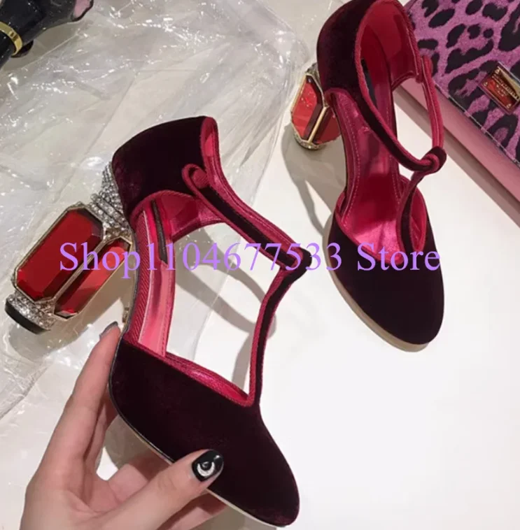 New T-Strap Crystal… - image