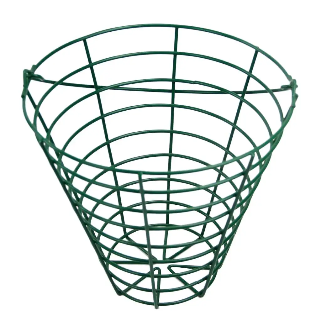 Golf Basket Paint Process Anti-rust Steel Wire Golf Ball Holder with Handle for Indoor Golf Training view 5