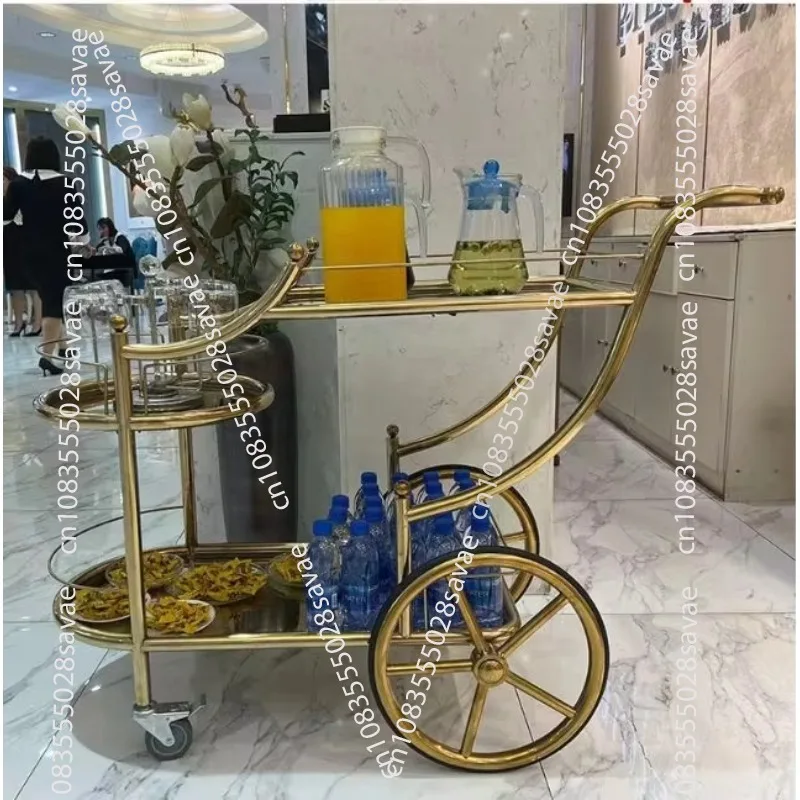 

Wholesale Strong Load Bearing Hotel Restaurant Cart Top Quality Cart