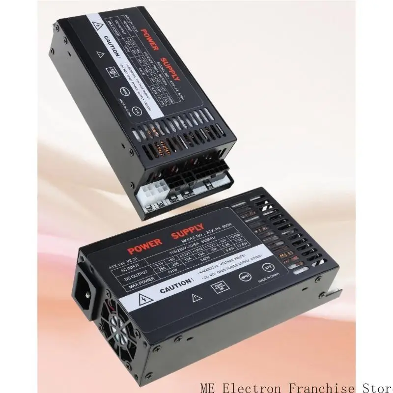 T5EA 110-264V 600W Unidade fonte alimentação completa para jogos PC Flexs ATXS 1U