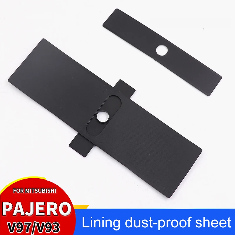 For Mitsubishi Pajero Montero V93 V87 V97 V73 V77 Gear Selector Console Blind Dust Proof Cover AT Gearbox Shifter Rubber Cover