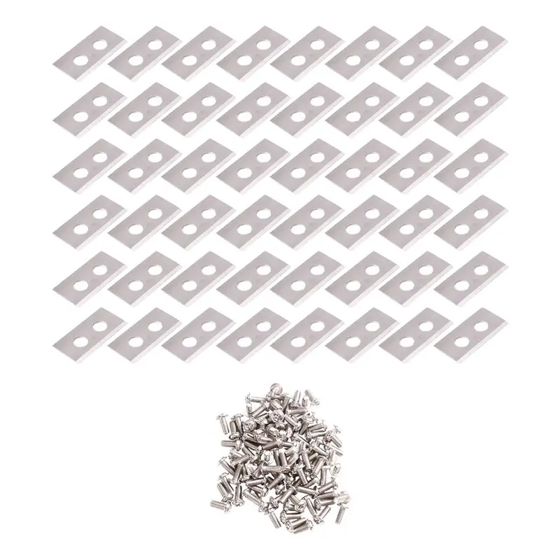 [NEWA76K!】 Replacement Blades 48PCS For Worx Landroid Robotic Lawn Mower With Screws Robotic Mower