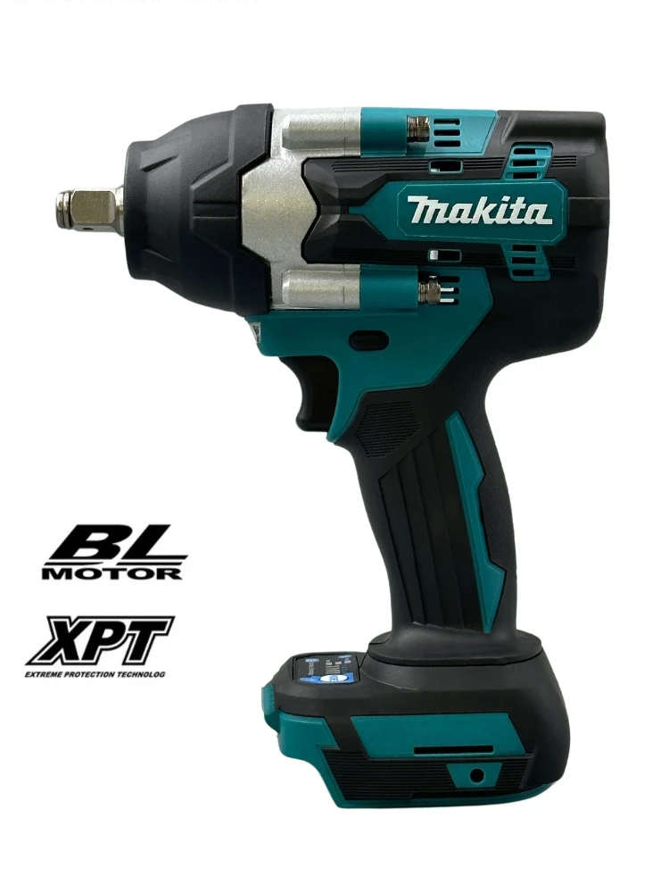 Makita-llave eléctrica sin escobillas DTW700, destornillador de Taladro Inalámbrico de 18V, herramientas eléctricas de gran Torque, llave