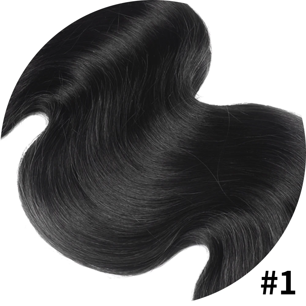 Veravicky 100G 120G 150G 16 "-24" Lichaam Golvend Haar Een Stuk Set 5 Clip in Hola Hair Extensions Haar met Verstelbare Visdraad