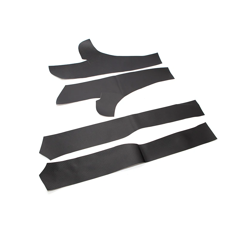 

Rear Door Sill Guards For Tesla 2021-2023 Model 3 Inner Protector Plate Cover Trim Car Anti-Dirty Bumper Welcome Pedal Kick Pad