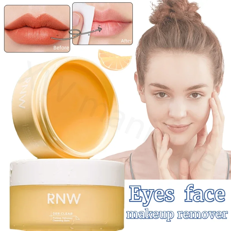 

RNW Makeup Remover Cream Orange Fat Clean Remover Oil Beauty Health Cosmetics Skin Care Eye Lip Face Mild Water Emulsion Gel