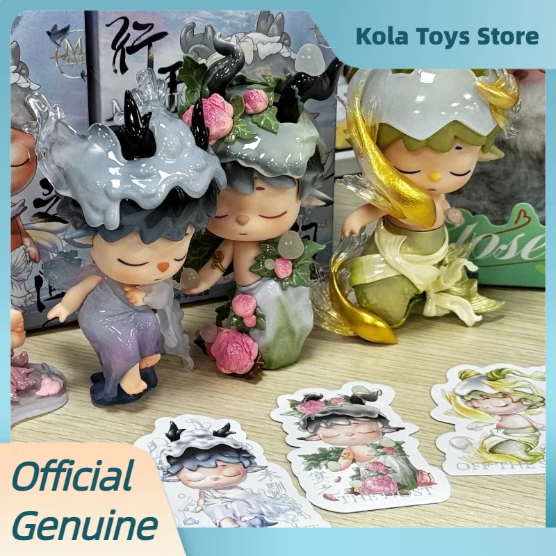 

HEYONE MIMI Blind Box Walking In The Wilderness Collectible Art Figure Desktop Decorative Ornament Gift For Adult Collectors