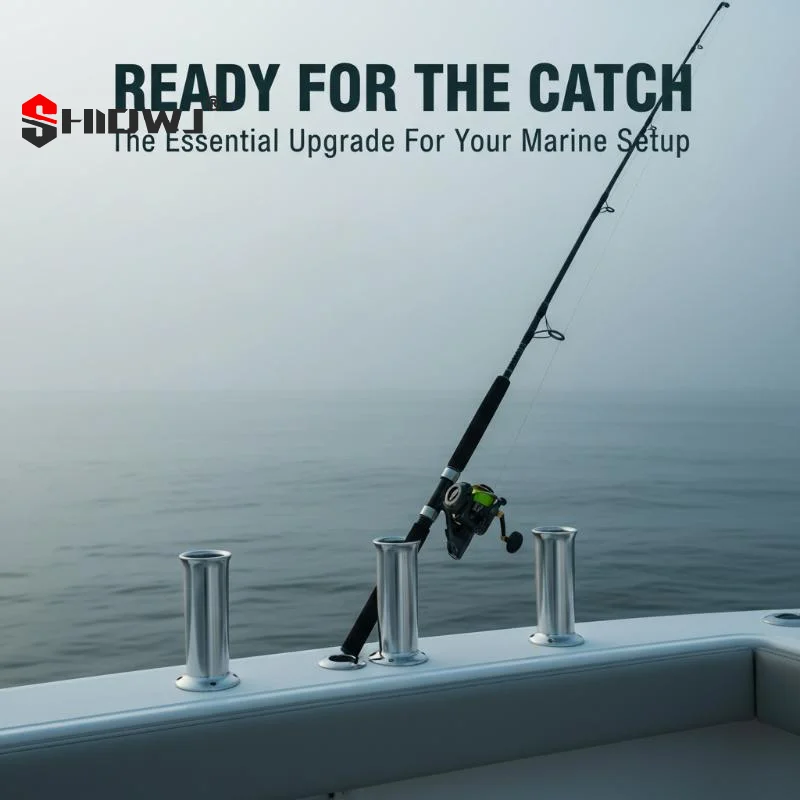 0 Degrees 15 Degrees 30 Degrees Fishing Rod Seat Plastic Inner Pipe Rod Frame Lining Pipe Marine Yacht Accessories