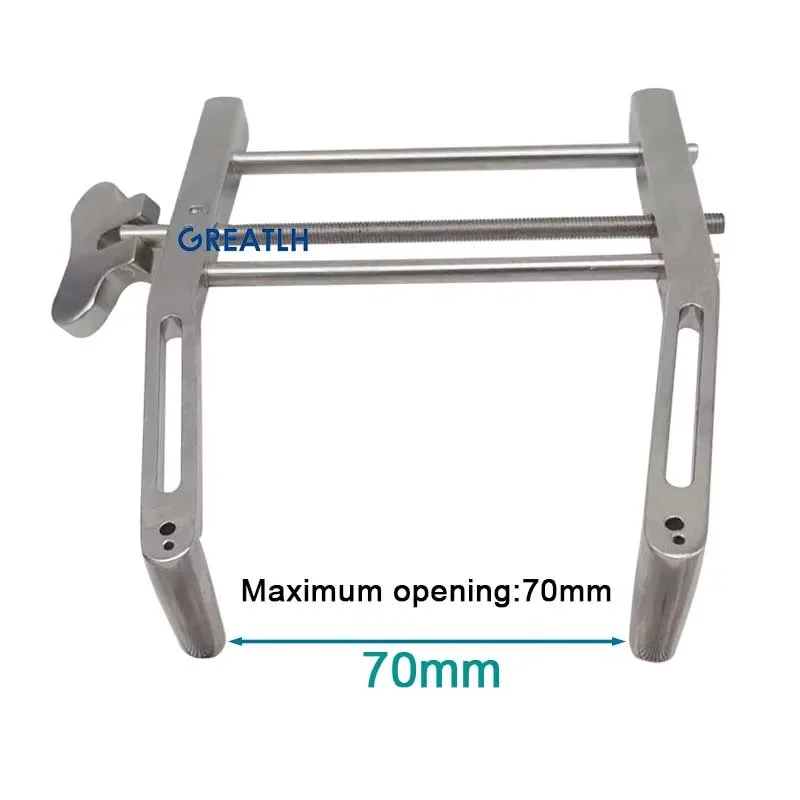 Imagem -03 - Retractor de Agulha de Tração Óssea Autoclavável de Dispositivo de Fechamento Instrumento Cirúrgico Ortopédico Aço Inoxidável