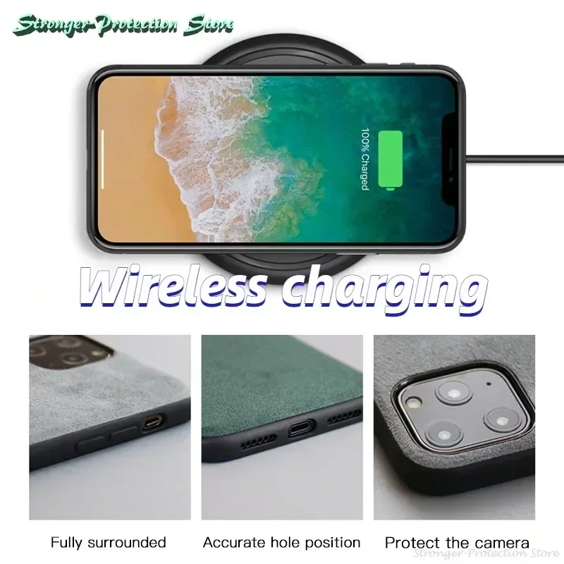 Etui na telefon wykonane z włoskiej skóry do Google Pixel 9 Pro 8 Pro 7 Pixel Fold 8A 7A, luksusowe, biznesowe, ze sztucznej skóry. — zdjęcie produktu 5
