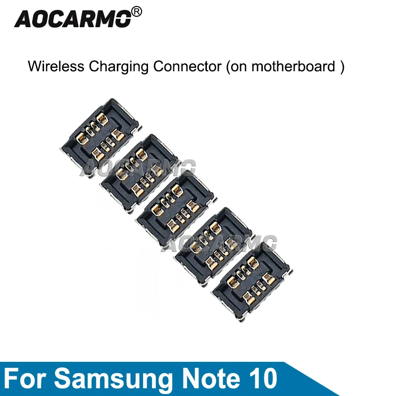 

Aocarmo Wireless Charging FPC Plug Connector (On Motherboard ) For Samsung Galaxy Note 10