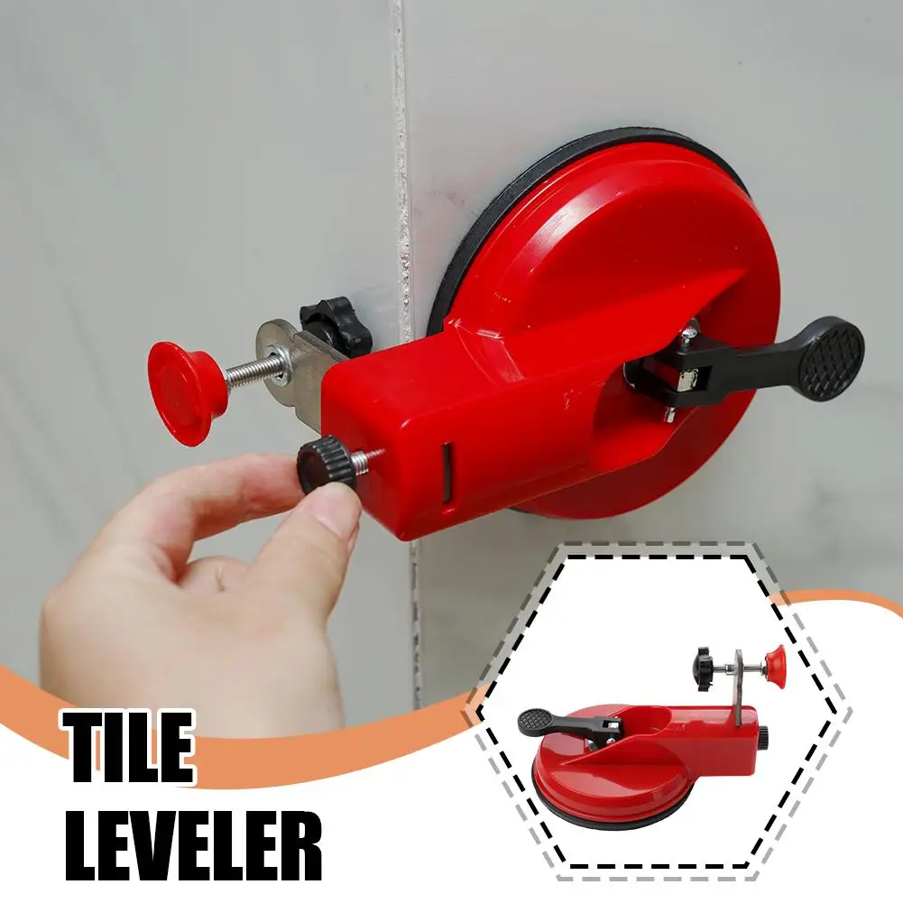 Wall Tile Rock Panel Leveler Angle Adjustable Suction and Marble Fixtures Tensioner Jig Cups Alignment Leveling Angle Tool K4M2