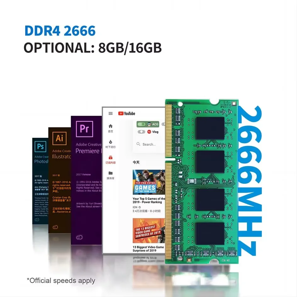 FIREBAT AK2 PLUS Mini PC Intel N100 N150 CPU Windows 11  DDR4 16GB RAM 512GB SSD Desktop Computer  WIFI5 BT4.2  HDMI USB