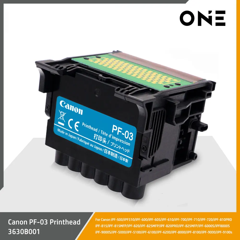 

Canon PF-03 Printhead PF03 for Canon IPF500 IPF600 IPF700 IPF810 IPF815 IPF820 IPF5000 IPF6000S IPF6100 IPF8000S IPF9000S