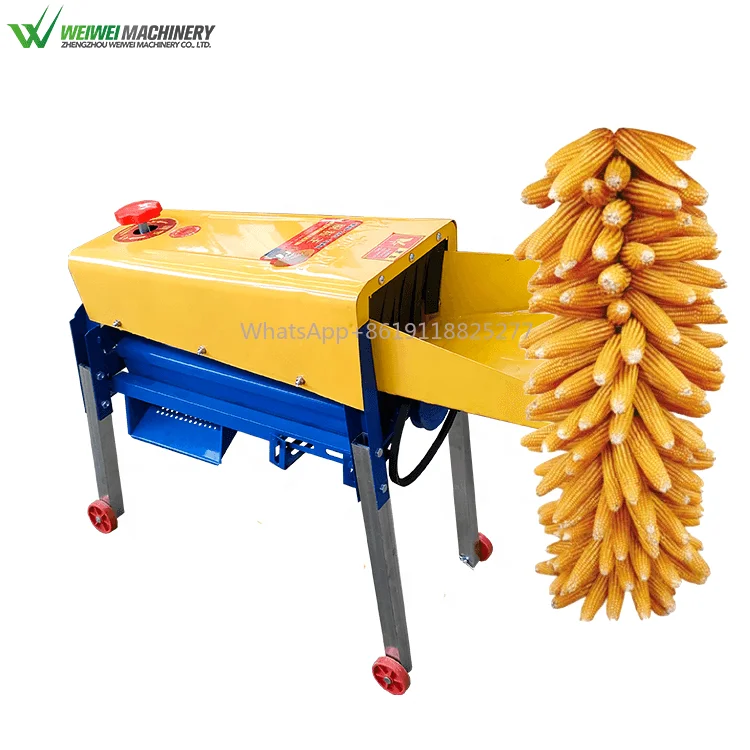 

zhengzhou weiwei machinery small house use Maize Thresher Machine On Sale/Corn Sheller/Corn Thresher