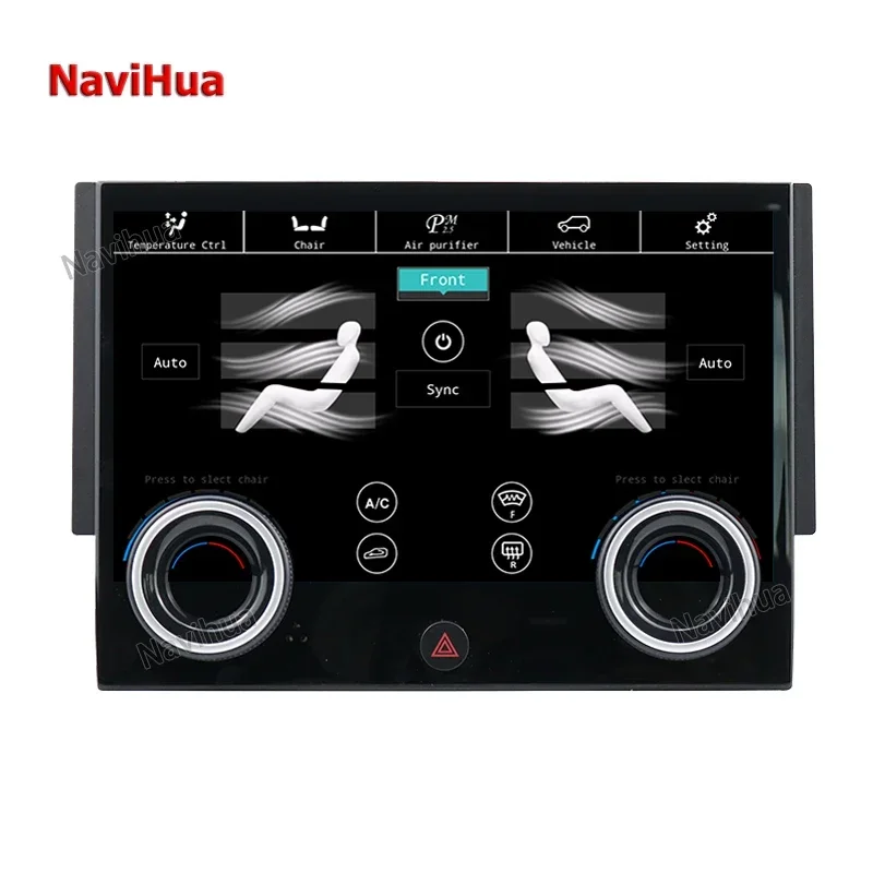 

Navihua 10-Inch Portable LCD Touch Screen AC Panel Climate Control for Land Rover Range Rover Sport Model ACE Model Type