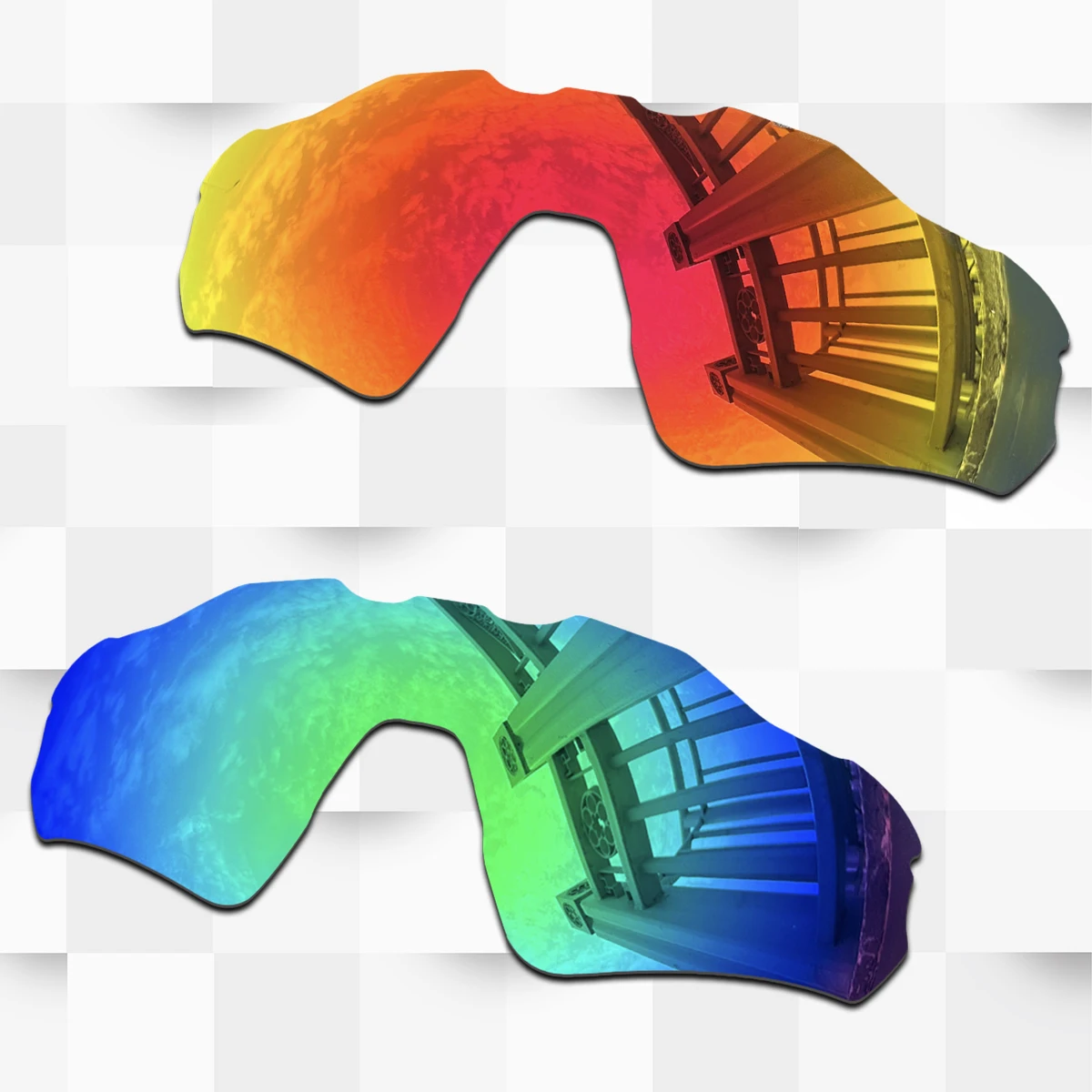 

Polarized & Tinted Replacement Lenses for Oakley Radar EV Path OO9208 Sunglasses Frame– Multiple Color Options