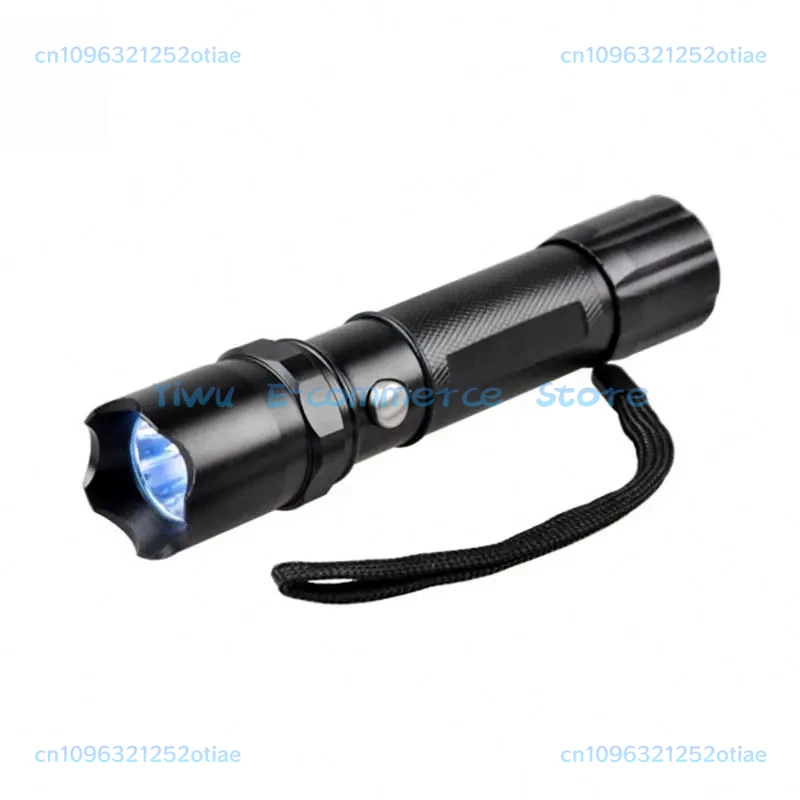 

USB charging 395nm UV flashlight 3W LED portable adjustable UV flashlight