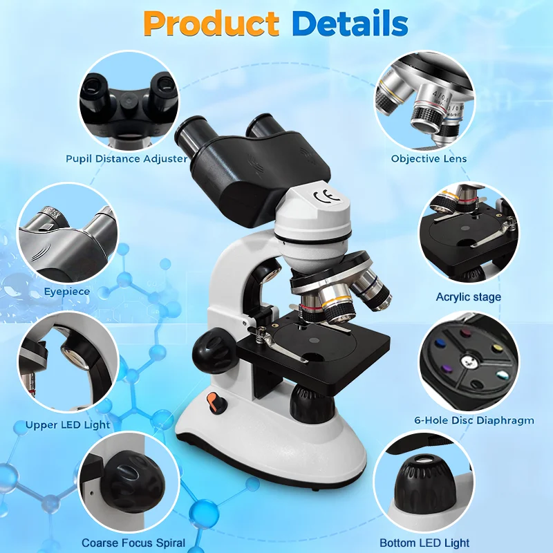 Mikroskop Majemuk Binokuler un - Microscope Compound 40X ulasan dan harga