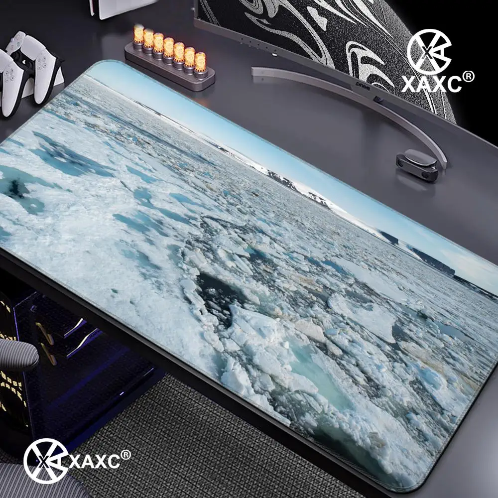 

Ice and snow XAXC Mouse Pad large keyboard mouse desk pad non-slip rubber gaming mouse pad laptop mouse carpet