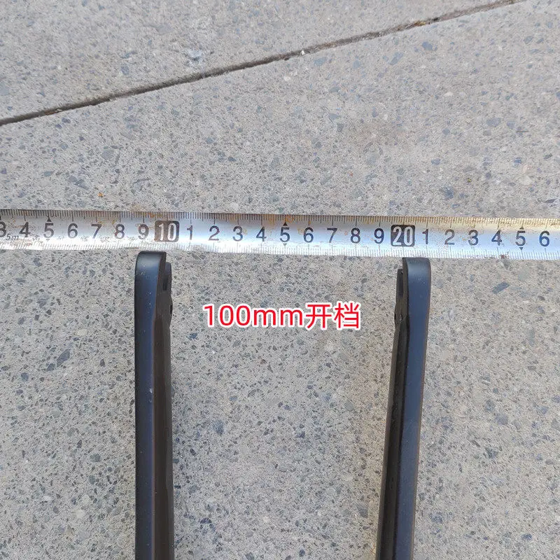 20 Zoll Scheibenbremsen-Vorderradgabel aus Aluminiumlegierung, starre Gabel, 406 Faltrad, Lithium-betriebene Fahrradgabel, zahnlos, 28,6 mm, 100 mm Gabel – Detail 15