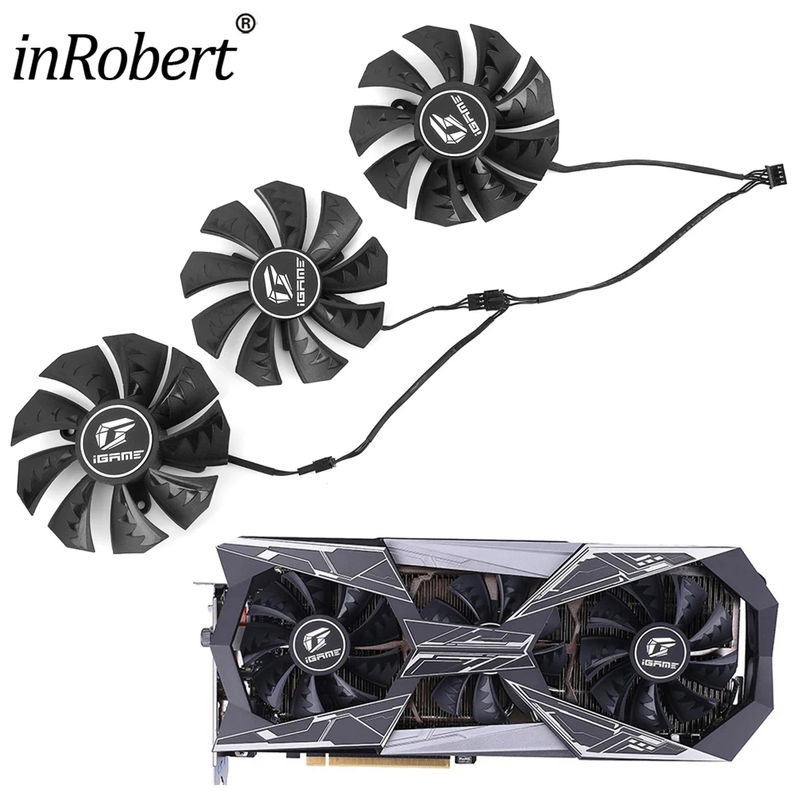 

Original 85MM 4Pin Cooler Fan For COLORFUL iGame GeForce GTX 1060 1070 1080 Vulcan X 1080Ti Vulcan X OC-V Video Card Fans