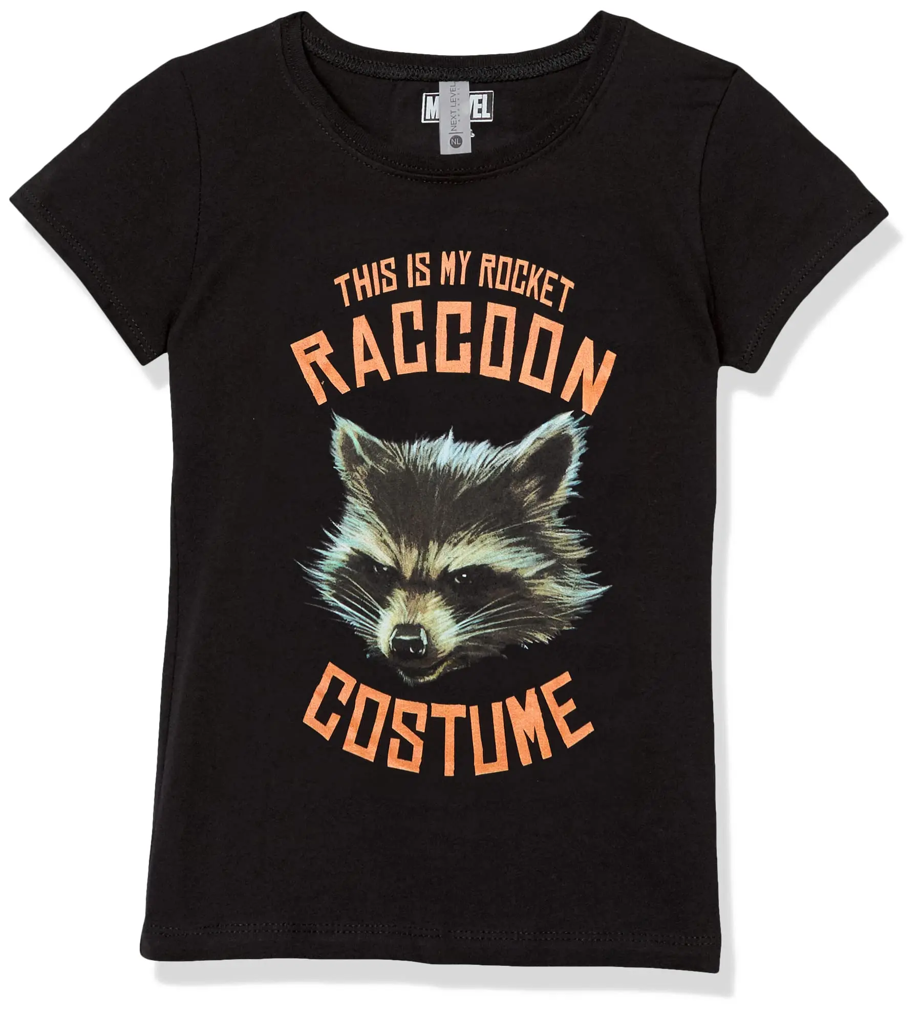 

Girl's Rocket Raccoon Costume T-Shirt