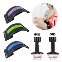 Back Massager Stretcher Magnetic Neck Stretch Tools Massage Cervical Pillow Lumbar Spine Support Relaxation Spine Pain Relief