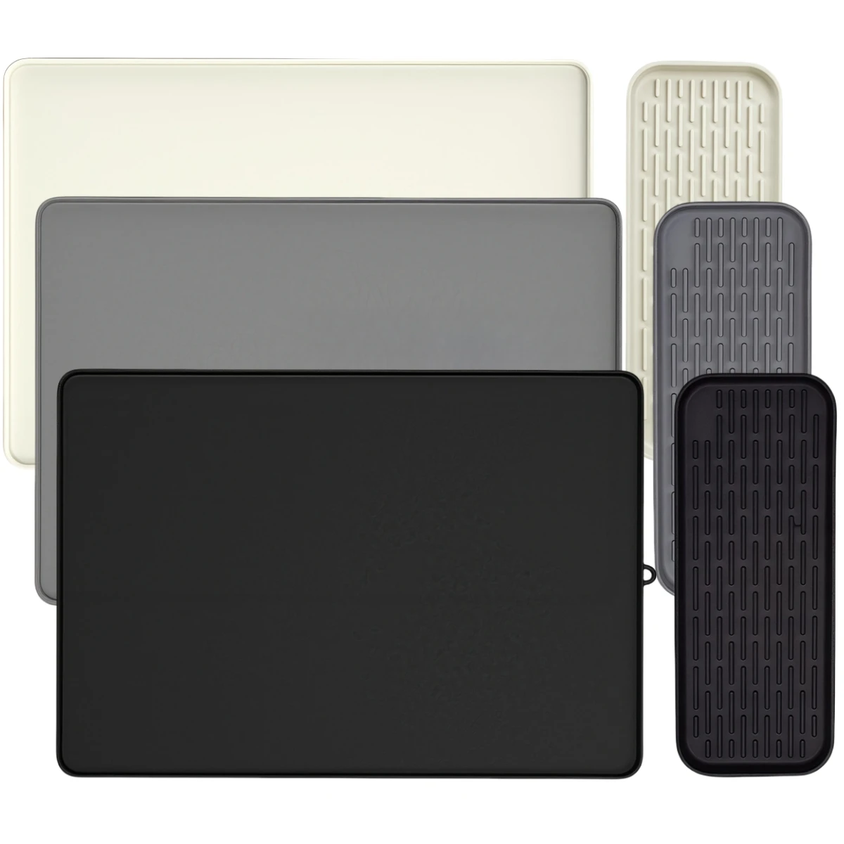 

Coffee Bar Setup Silicone Coffee Mat Pet Food Mat Raised Edge Spill Mat Effortless Cleaning Space-Saving Storage