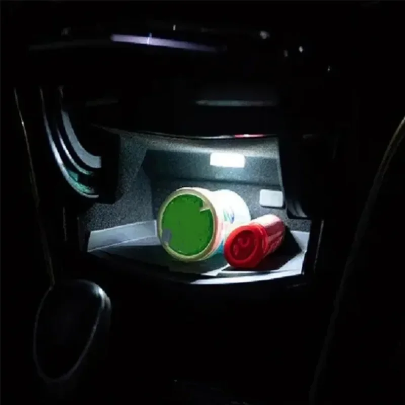 Mini Auto Car Ambient Lamp LED Wireless Touch Switch Night Lighting for Interior Decoration 1/2Pcs Available in 3 Colors