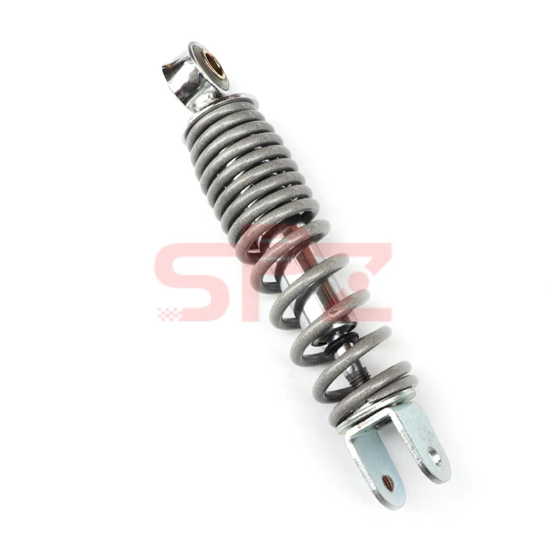 12mm Rear Shock Absorber Shocker Spring Suspension for Yamaha PW50 PW 50 PY50 Peewee 50 Y-Zinger Dirt Bike Motorcycle Chrome