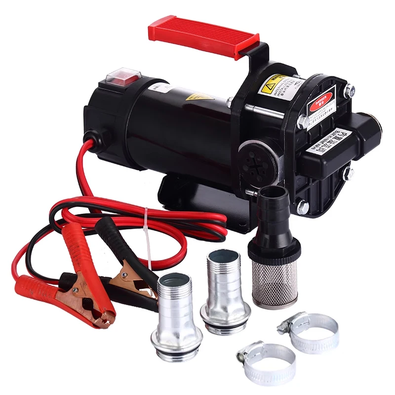 Bomba autocebante de alta potencia, 12V/24V, 40L-80L/min, bombeo de urea, diésel, gasolina, Bio metanol, máquina de repostaje a prueba de explosiones