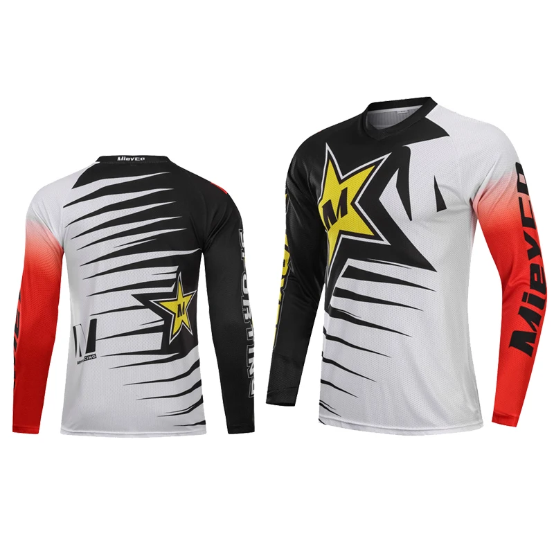 Motocross Mountain Enduro Bike Clothing Bicycle Moto Downhill T-shirt Hpit Fox Women Men Cycling Jersey MTB Shirts BMX 2024