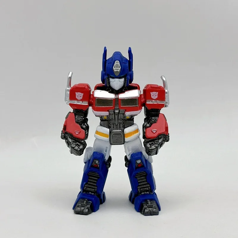 8-teilige Transformers-Figur mit drehbarem Armkopf Optimus Prime Movie Peripheriemodell Ornamente Geburtstagsgeschenk für Jungen