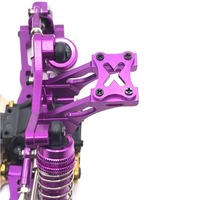 Fine For Metal Tail Wing Mount Fixing Bracket RC Car Upgrade Parts Accessories Wltoys 144001 144010 124007 124017 124019 184016