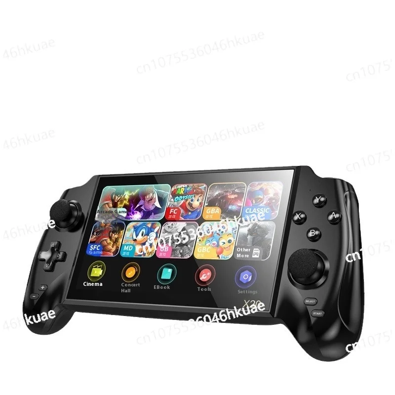 Nostalgic Retro NES GBA Games Foreign Trade Wi-Fi Enabled 7-Inch IPS Screen PSP Handheld Game Console with Two-Player Arcade