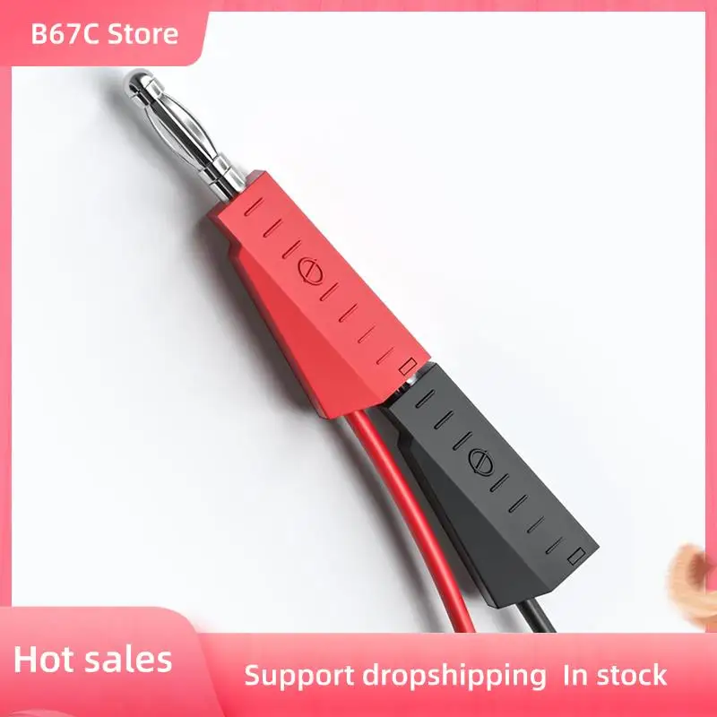 

B67C макетная плата, совместимая, 10 шт., штекер типа «банан», мужские перемычки, мягкие гибкие силиконовые тестовые провода для электрических испытаний