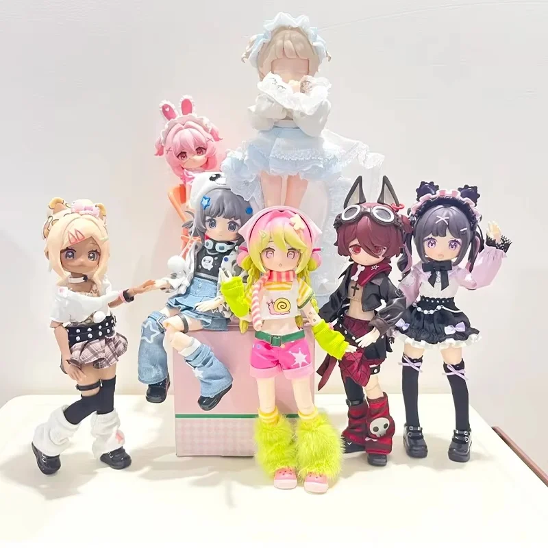 

Freedom Claims 20 см Bjd электронная милая слепая коробка для домашних животных 1/12 Bjd Ten Thousand Escape Plans фигурка Poseable Jointed Модель куклы в подарок