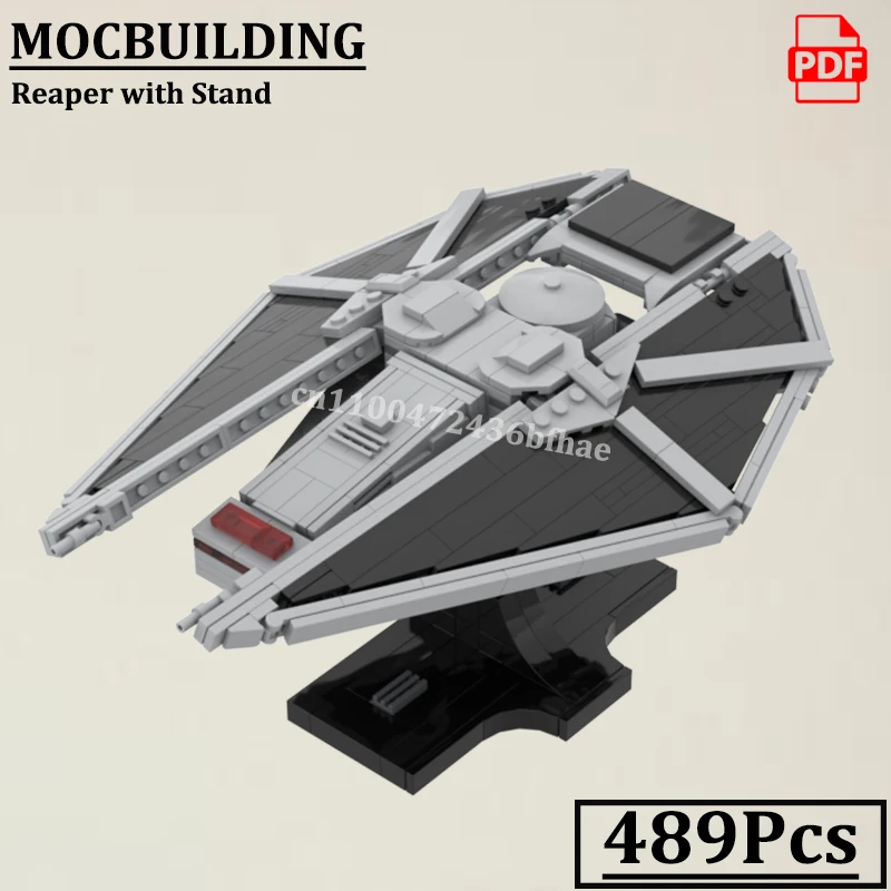 

Midi Scale Reaper Bricks with Stand Model Moc MOCBUILDING Star Movie Blocks Construction Toys Gift