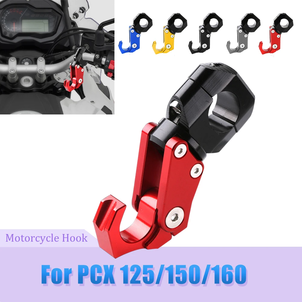 Motorfiets Houder Hanger Haken Aluminium Aolly Voor Honda Pcx 125 Pcx125 Pcx150 Pcx160 150 160 Accessoires 2019 2023 2024